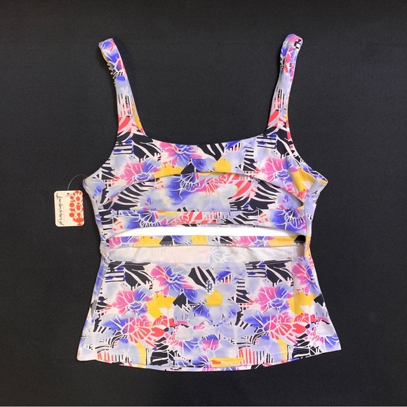 FREE PEOPLE FP MOVEMENT Never Better Long Workout Tank Top — MEDIUM — NWT - Picture 5 of 13